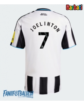 Newcastle United Joelinton #7 Tricou Fotbal Replică 2025-26 Barbati Acasa